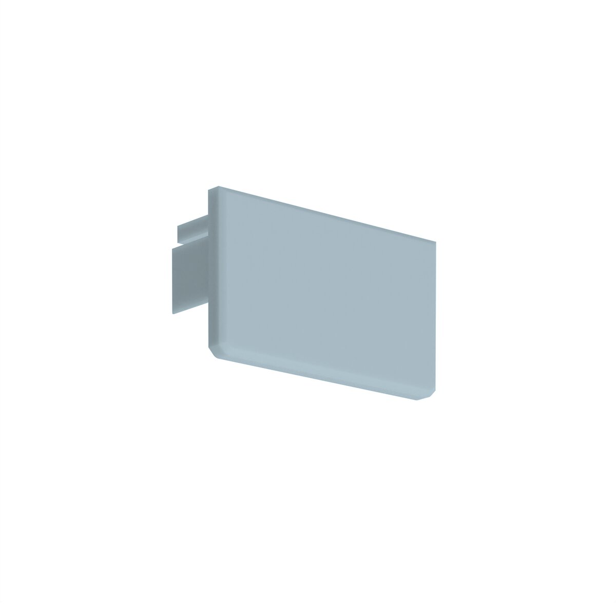 KLUŚ Endkappe GIZA-LL, pastell-blau (NCSS2010-B), ABS – Produktbild