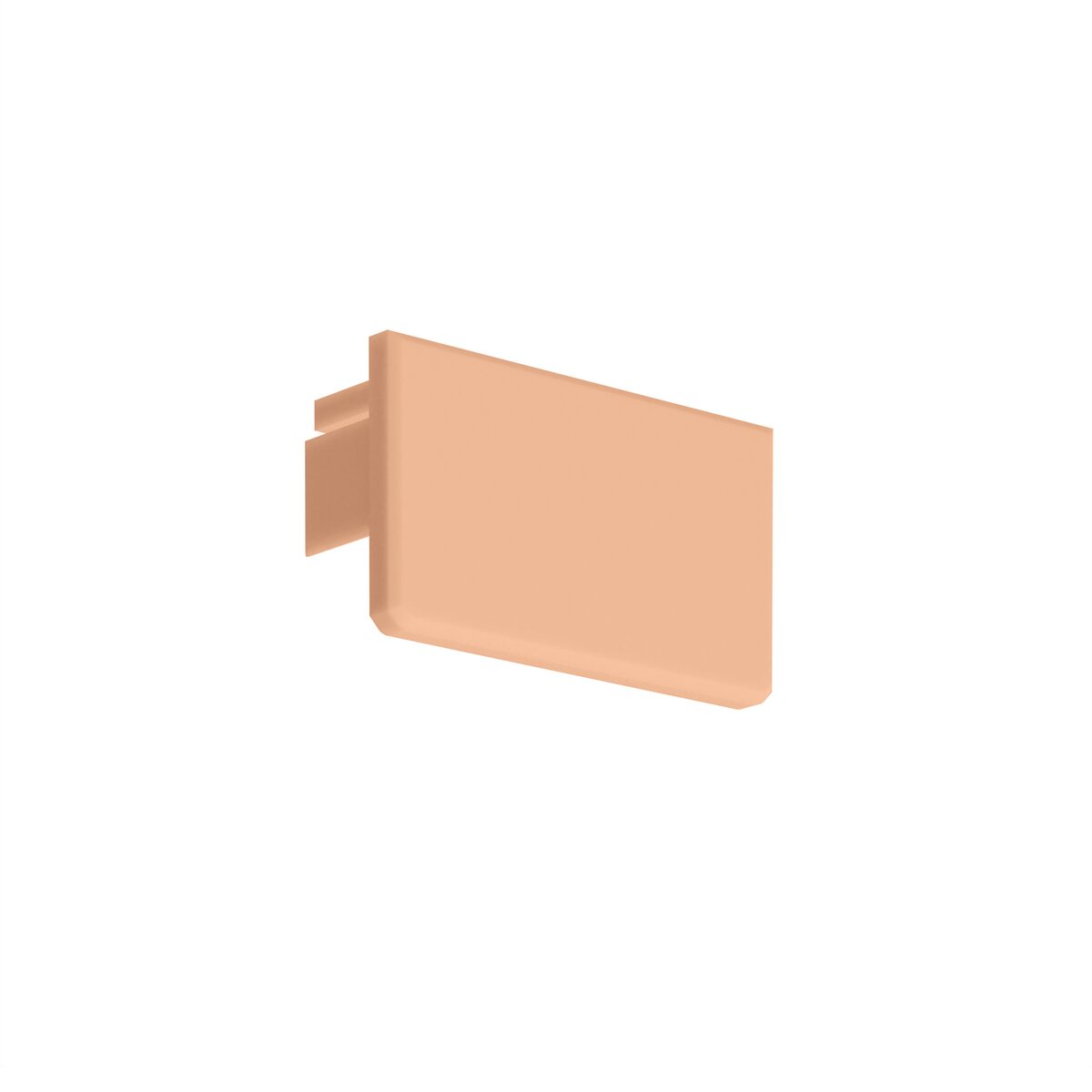 KLUŚ Endkappe GIZA-LL, Karamell (NCSS3030-Y60R), ABS – Produktbild