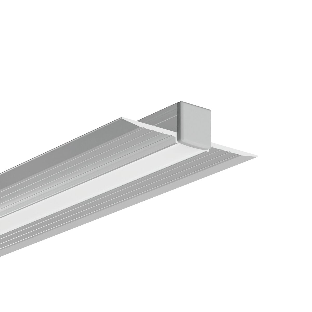 KLUŚ Endkappe PIKO-ZM, grau, ABS – Detail-/Anwendungsbild