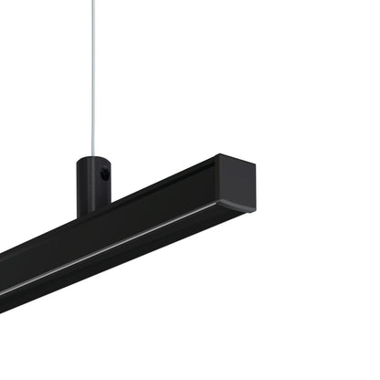 KLUŚ Endkappe PIKO-ZM, schwarz, ABS – Detail-/Anwendungsbild
