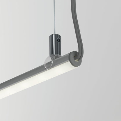 KLUŚ Endkappe mit Loch PIKO-O-OTW, grau, ABS – Detail-/Anwendungsbild