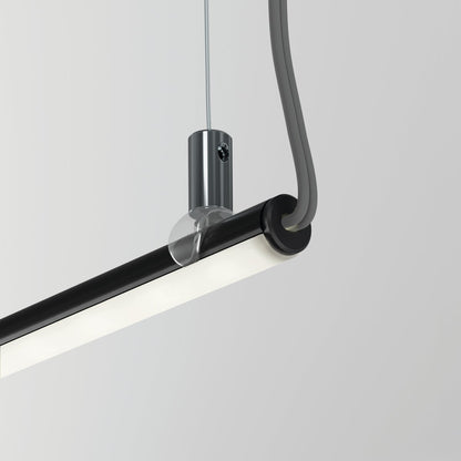 KLUŚ Endkappe mit Loch PIKO-O-OTW, schwarz, ABS – Detail-/Anwendungsbild
