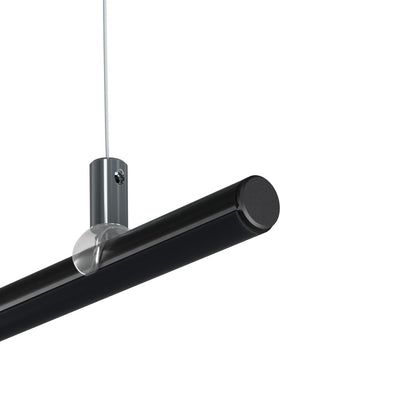 KLUŚ Endkappe PIKO-O, schwarz, ABS – Detail-/Anwendungsbild