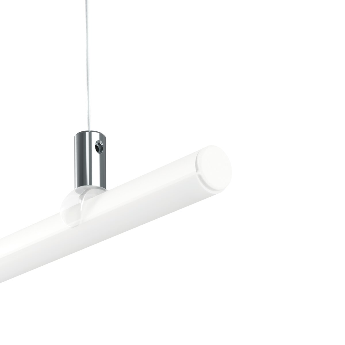 KLUŚ Endkappe PIKO-O, weiß, ABS – Detail-/Anwendungsbild