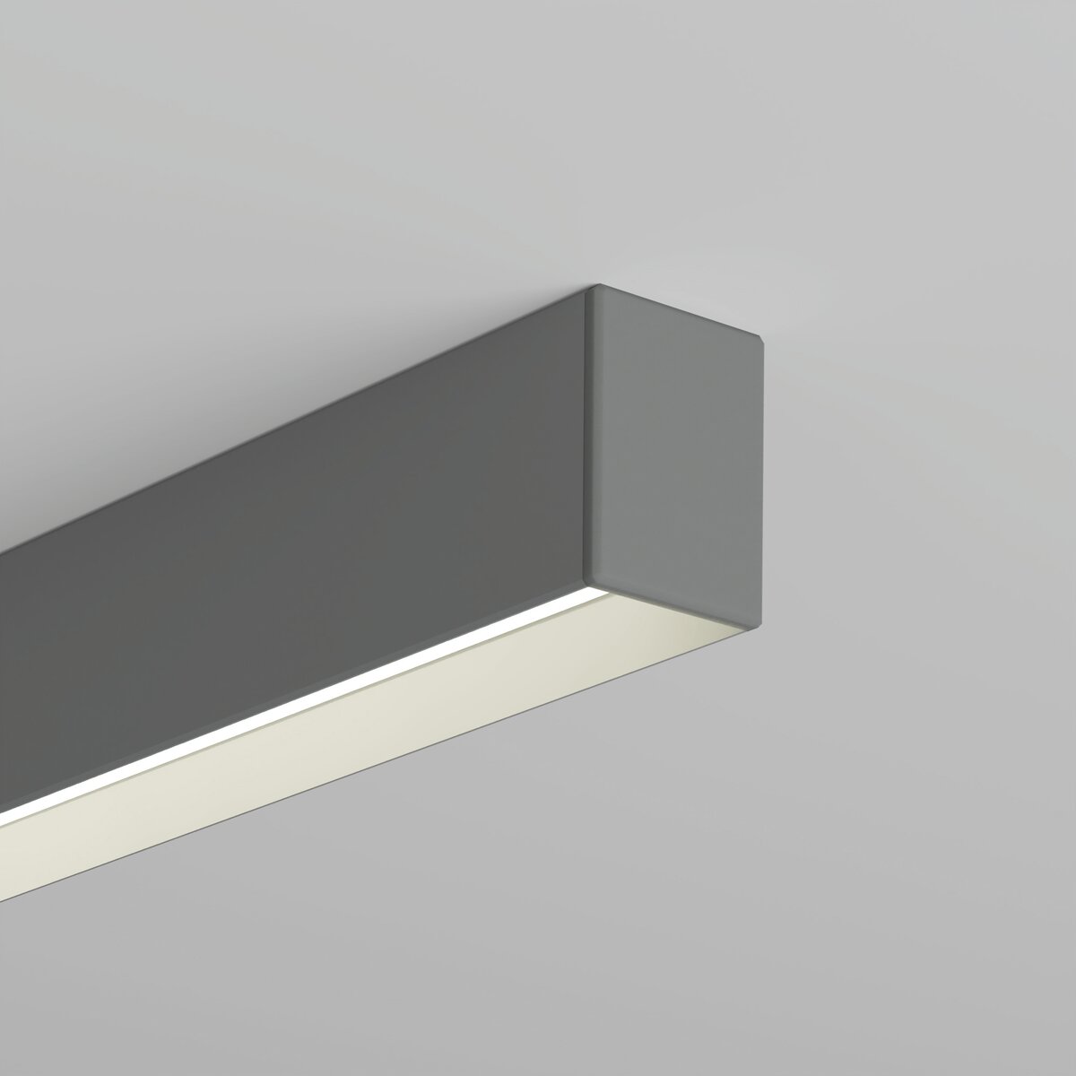 KLUŚ Endkappe PDS-G, grau, ABS – Detail-/Anwendungsbild