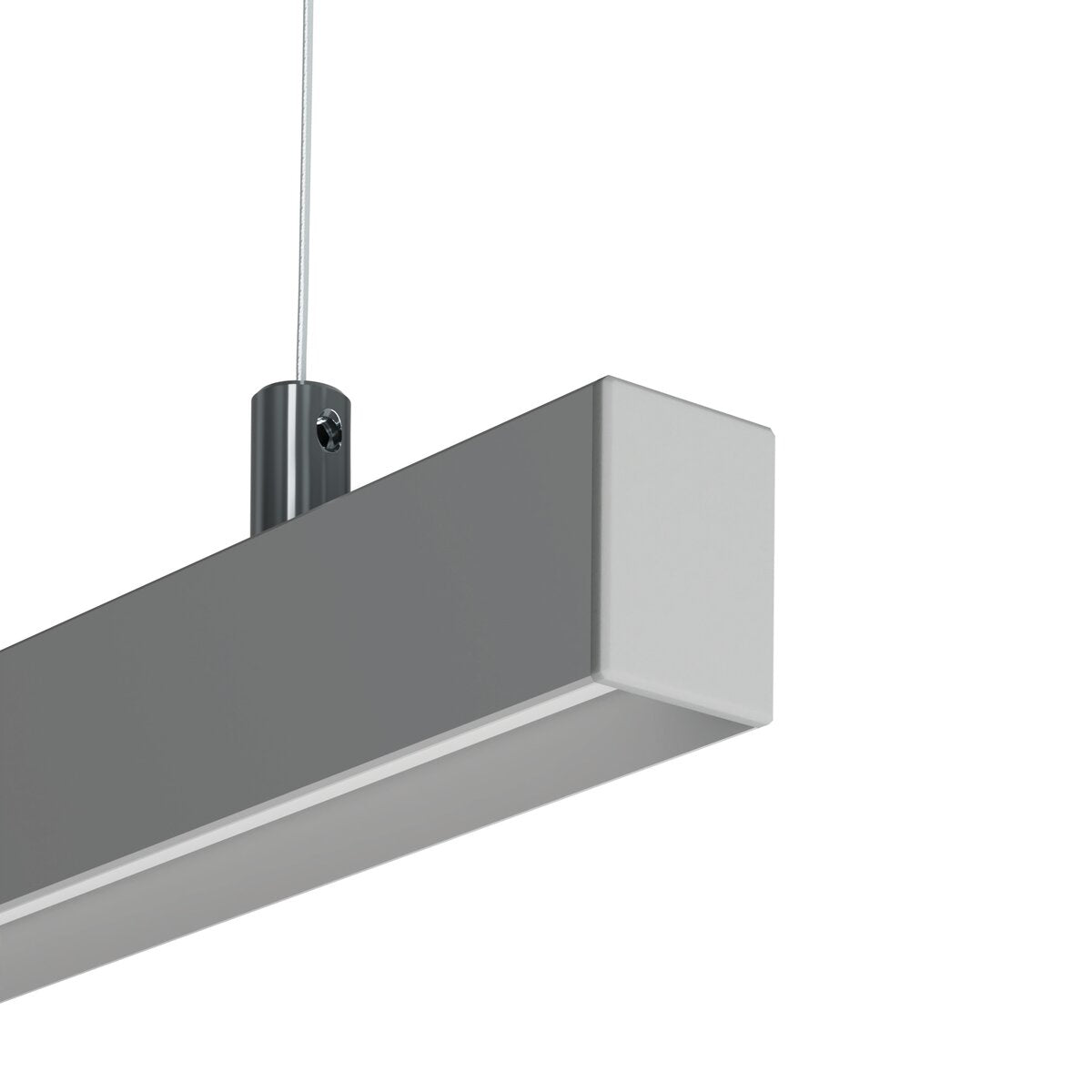 KLUŚ Endkappe PDS-G, grau, ABS – Detail-/Anwendungsbild