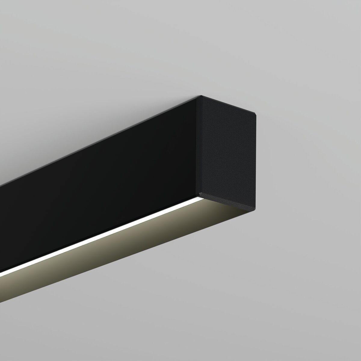 KLUŚ Endkappe PDS-G, schwarz, ABS – Detail-/Anwendungsbild