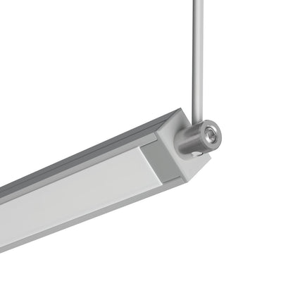 KLUŚ Endkappe mit Stromversorgung PDS-4-PLUS , grau, ABS – Detail-/Anwendungsbild