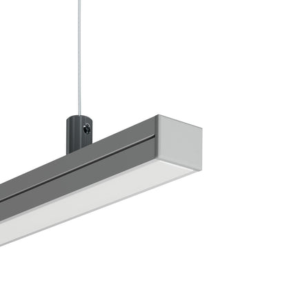 KLUŚ Endkappe PDS-4-PLUS, grau, ABS – Detail-/Anwendungsbild