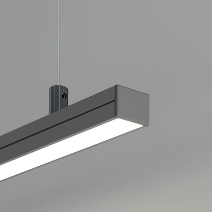 KLUŚ Endkappe PDS-4-PLUS, grau, ABS – Detail-/Anwendungsbild