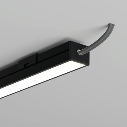 KLUŚ Endkappe mit Loch PDS-4-PLUS-OTW, schwarz, ABS – Detail-/Anwendungsbild