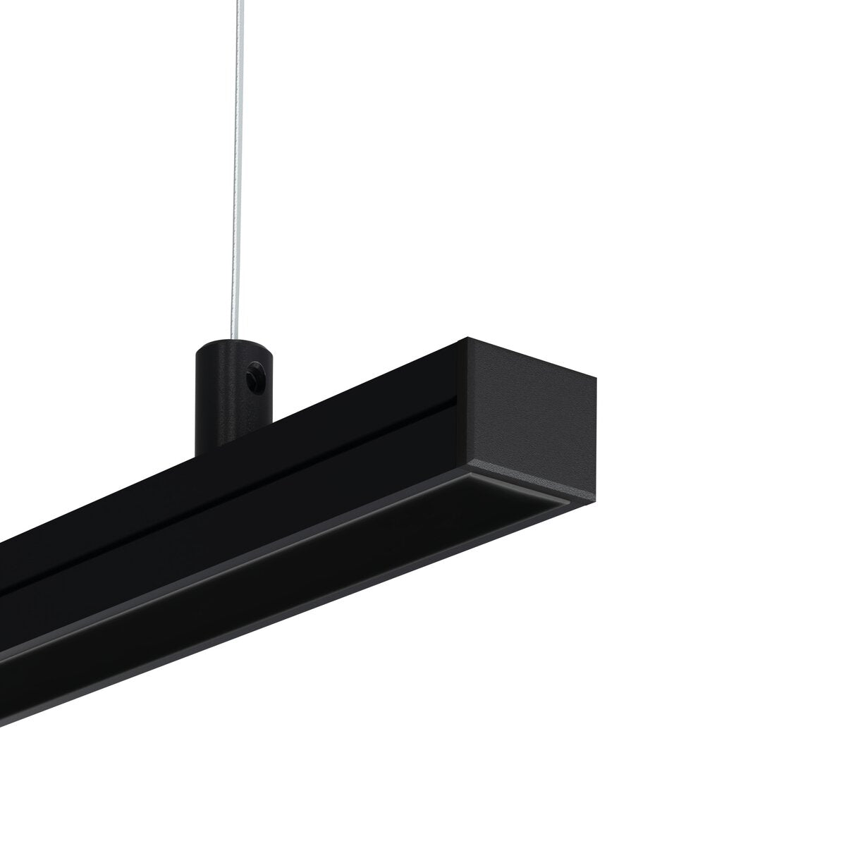 KLUŚ Endkappe PDS-4-PLUS, schwarz, ABS – Detail-/Anwendungsbild