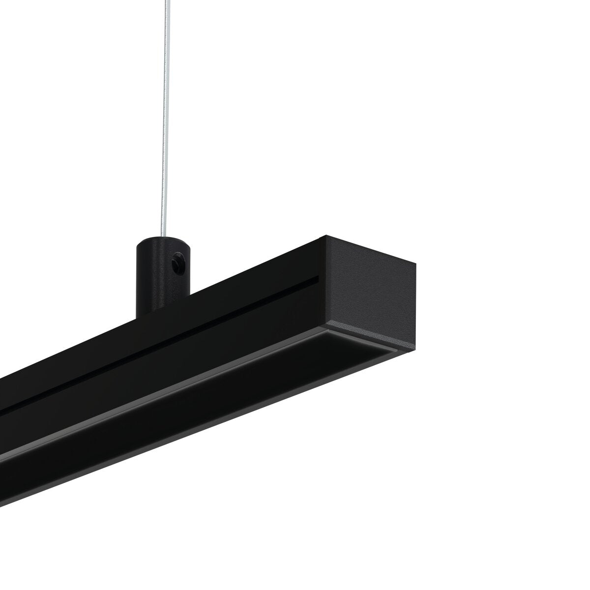 KLUŚ Endkappe PDS-4-PLUS, schwarz, ABS – Detail-/Anwendungsbild