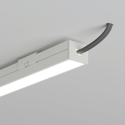 KLUŚ Endkappe mit Loch PDS-4-PLUS-OTW, weiß, ABS – Detail-/Anwendungsbild