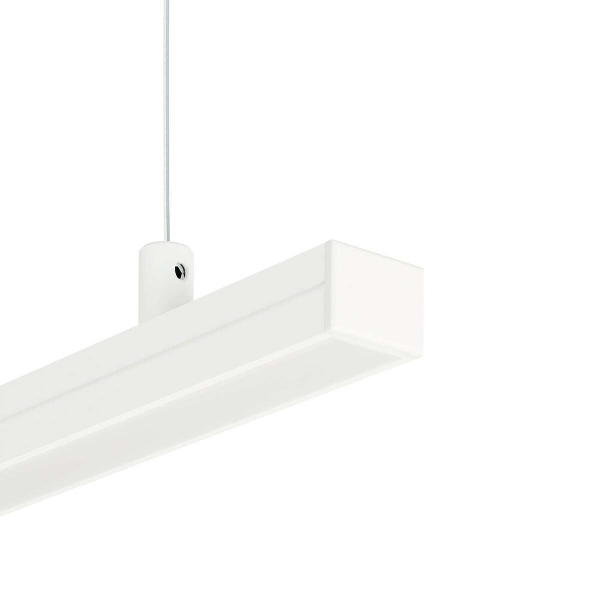 KLUŚ Endkappe PDS-4-PLUS, weiß, ABS – Detail-/Anwendungsbild