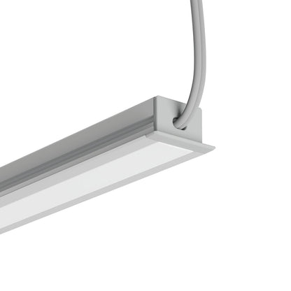KLUŚ Endkappe mit Loch PDS-NK-OTW, grau, ABS – Detail-/Anwendungsbild