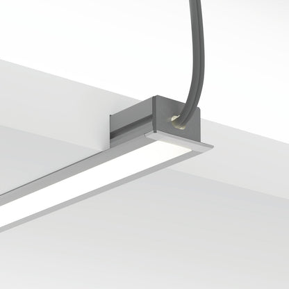 KLUŚ Endkappe mit Loch PDS-NK-OTW, silbern, ABS – Detail-/Anwendungsbild