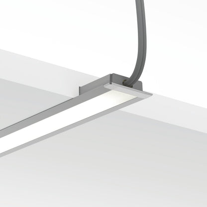 KLUŚ Endkappe mit Loch MICRO-NK-OTW, silbern, ABS – Detail-/Anwendungsbild