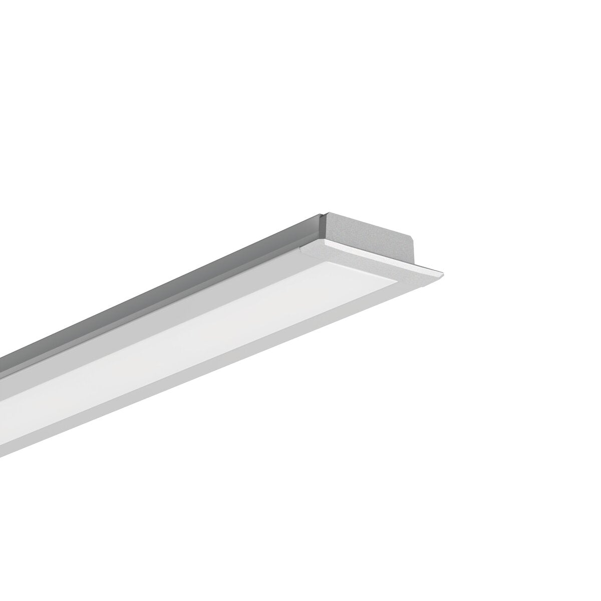 KLUŚ Endkappe MICRO-NK, silbern, ABS – Detail-/Anwendungsbild