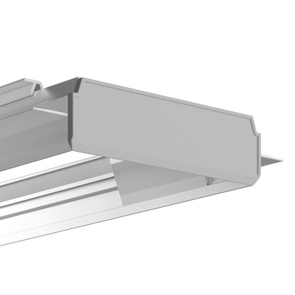 KLUŚ Endkappe RAM-TEK-100, grau, ABS – Detail-/Anwendungsbild