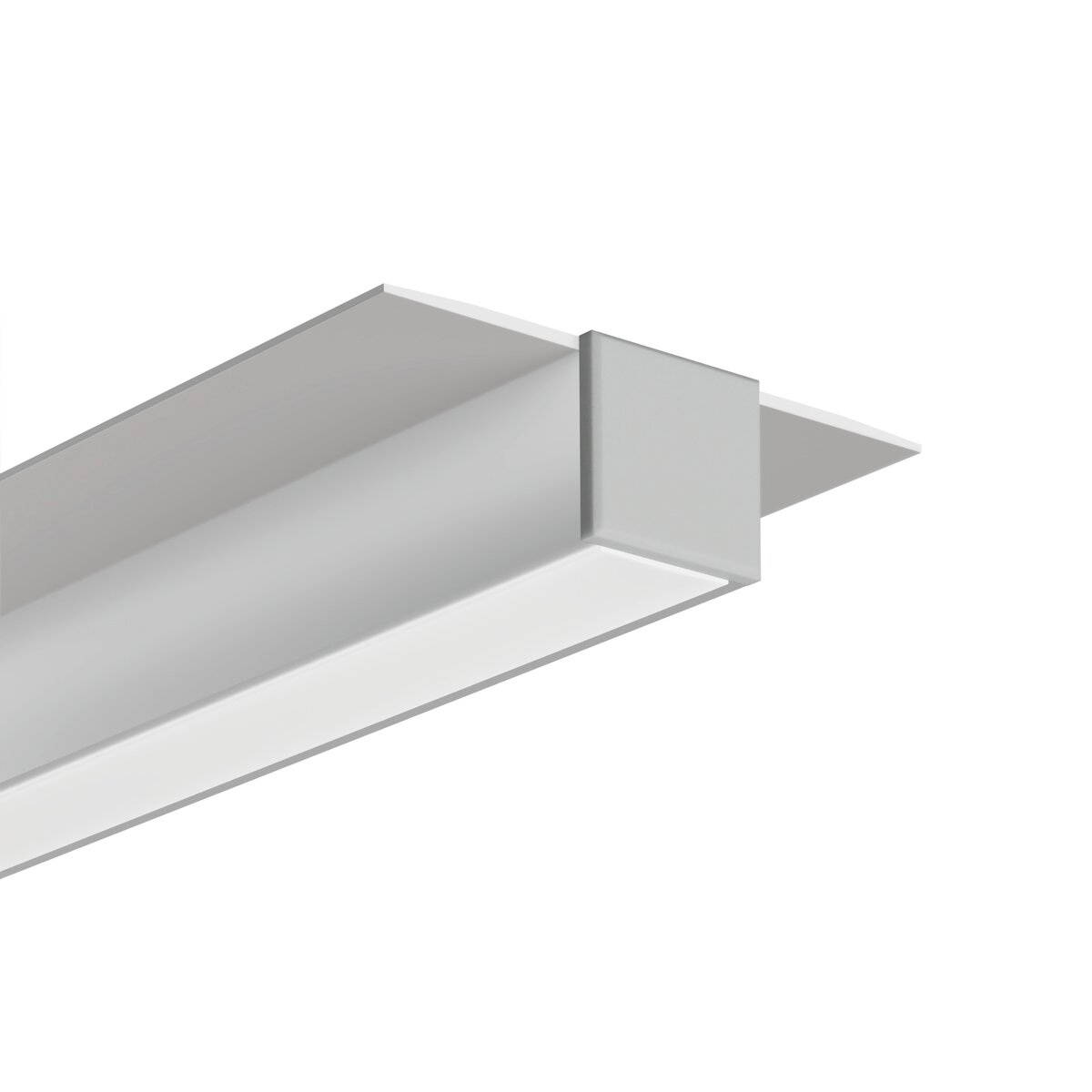 KLUŚ Endkappe PDS-ZM-PLUS, grau, ABS – Detail-/Anwendungsbild