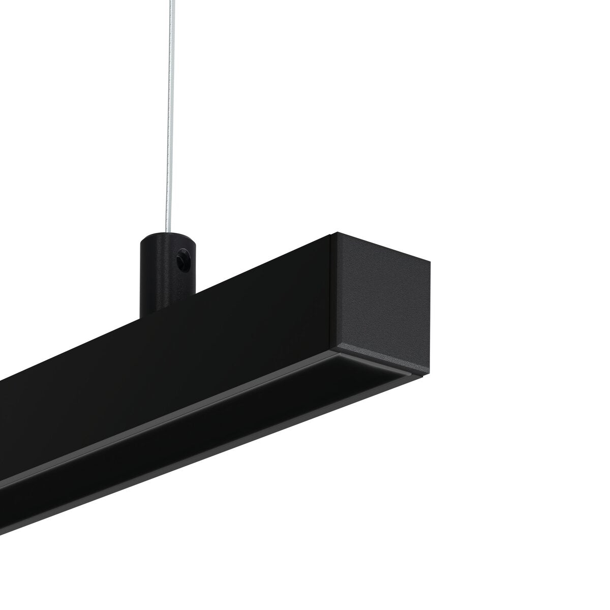 KLUŚ Endkappe PDS-ZM-PLUS, schwarz, ABS – Detail-/Anwendungsbild
