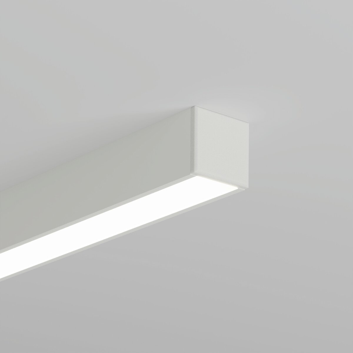 KLUŚ Endkappe PDS-ZM-PLUS, weiß, ABS – Detail-/Anwendungsbild