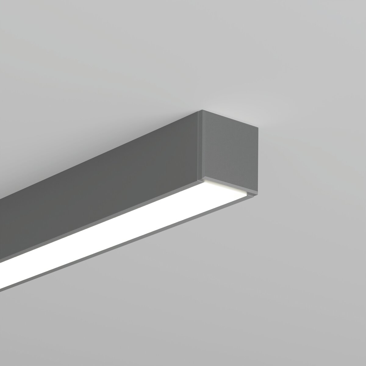 KLUŚ Endkappe PDS-ZM-PLUS, silbern, ABS – Detail-/Anwendungsbild