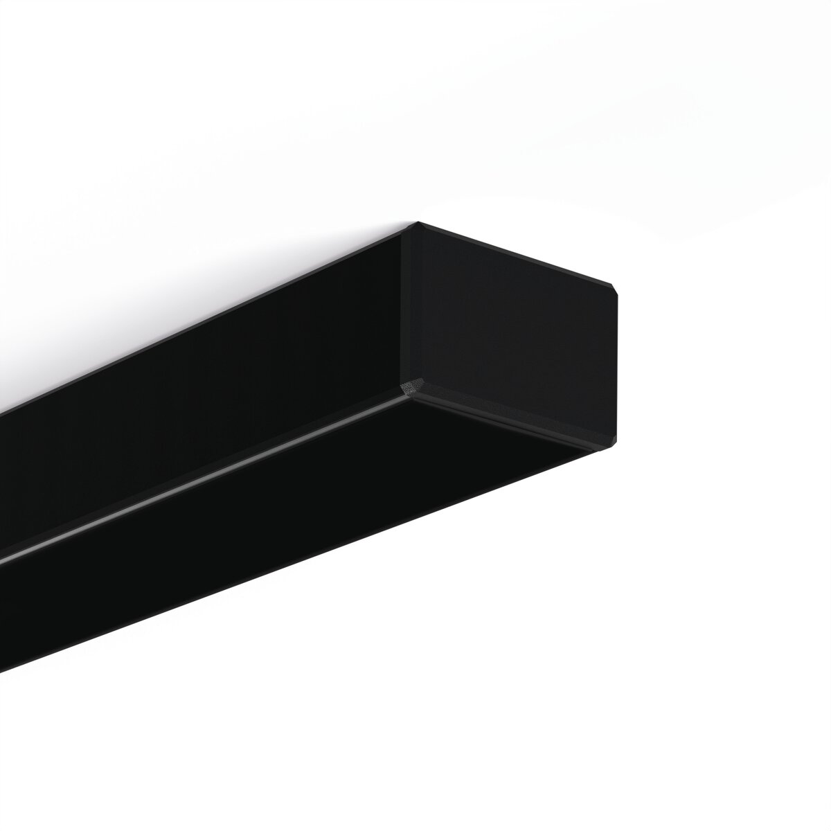 KLUŚ Endkappe GLAZA-LL, schwarz, PP – Detail-/Anwendungsbild