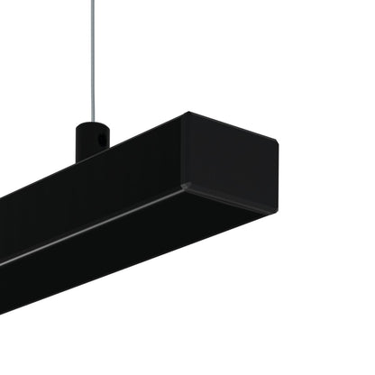 KLUŚ Endkappe GLAZA-LL, schwarz, PP – Detail-/Anwendungsbild