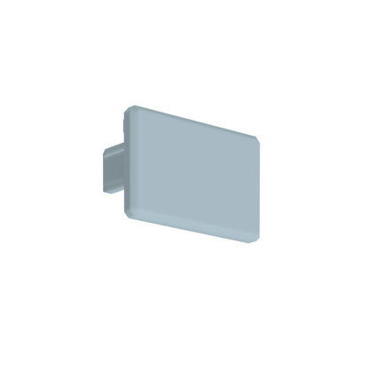 KLUŚ Endkappe GLAZA-LL, pastell-blau (NCSS2010-B), ABS – Produktbild