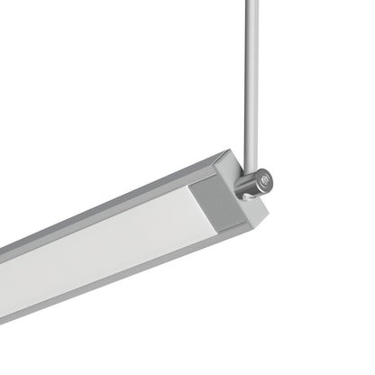 KLUŚ Endkappe mit Stromversorgung MICRO-PLUS, grau, ABS – Detail-/Anwendungsbild