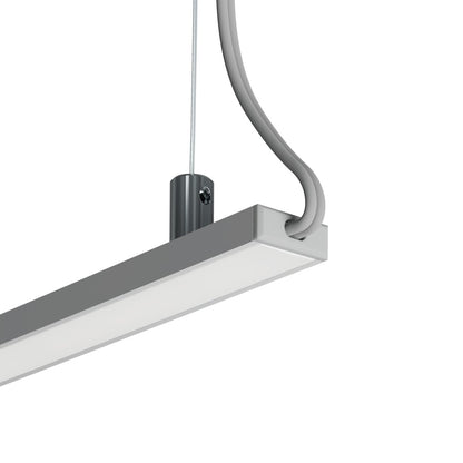 KLUŚ Endkappe mit Loch MICRO-PLUS-OTW, grau, PP – Detail-/Anwendungsbild