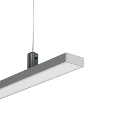 KLUŚ Endkappe MICRO-PLUS, grau, PP – Detail-/Anwendungsbild
