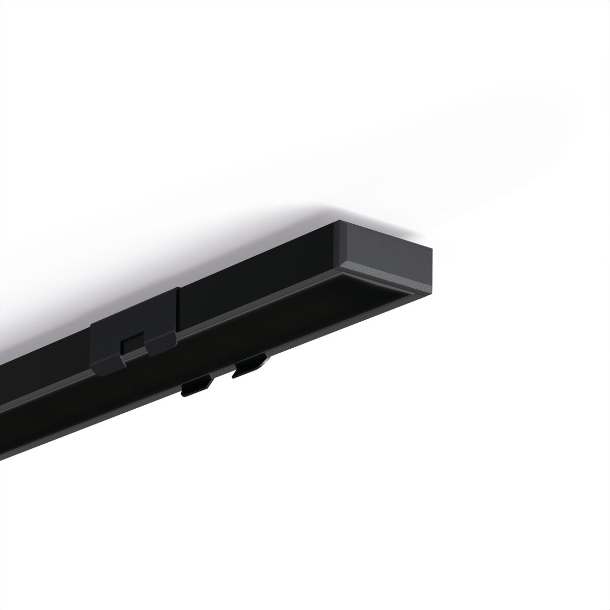 KLUŚ Endkappe MICRO-PLUS, schwarz, PP – Detail-/Anwendungsbild