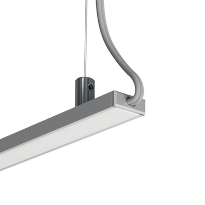 KLUŚ Endkappe mit Loch MICRO-PLUS-OTW, silbern, PP – Detail-/Anwendungsbild