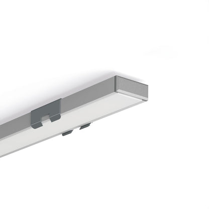 KLUŚ Endkappe MICRO-PLUS, silbern, PP – Detail-/Anwendungsbild
