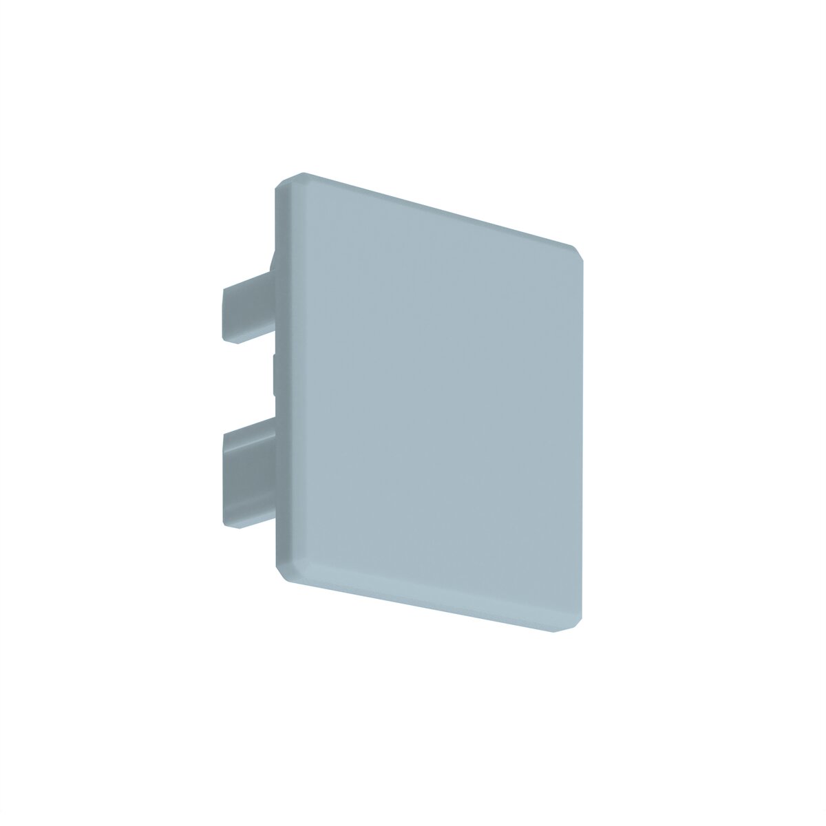 KLUŚ Endkappe GLAZA-DUO, pastell-blau (NCSS2010-B), ABS – Produktbild