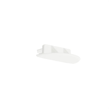 KLUŚ Endkappe MICRO-LNK, weiß, ABS – Produktbild