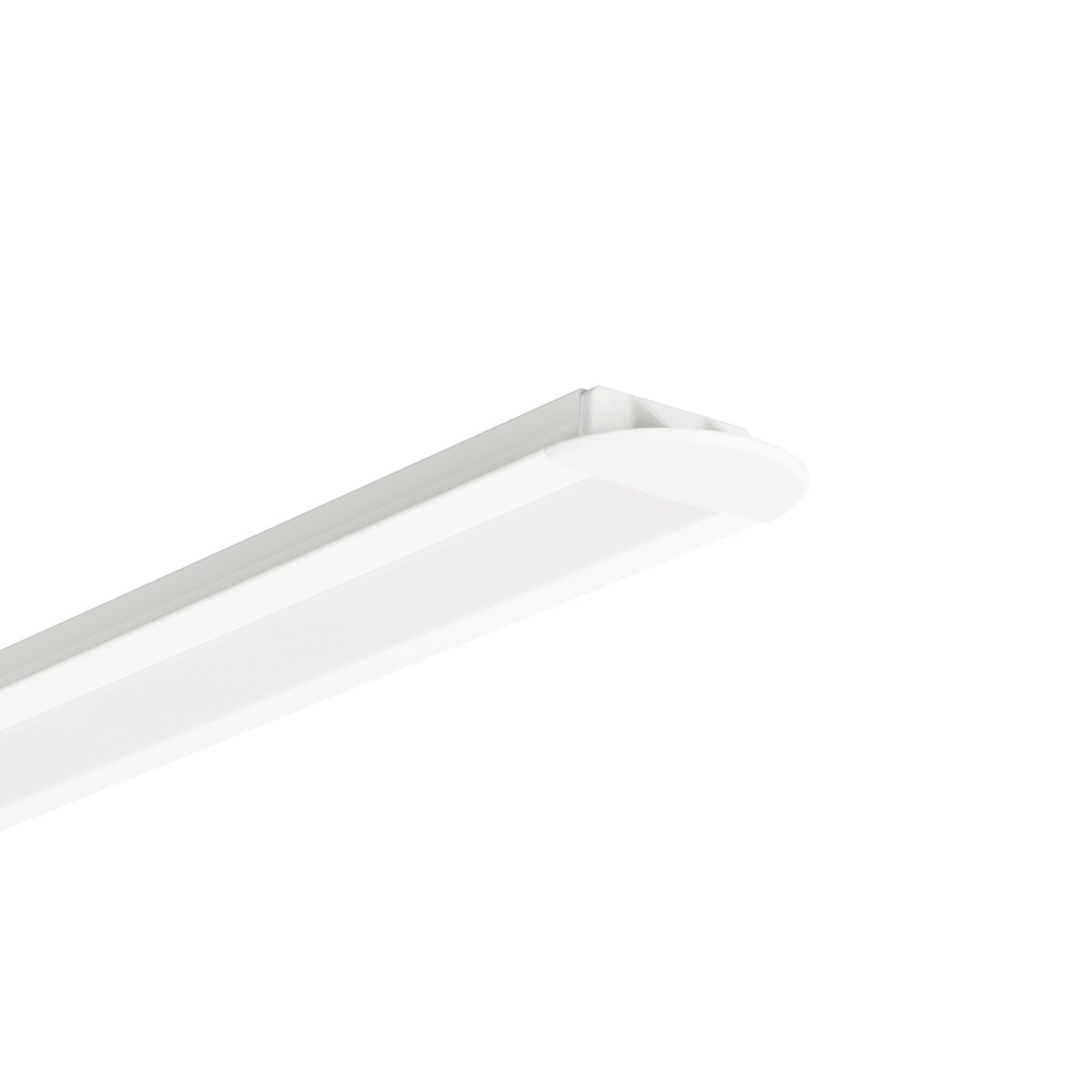 KLUŚ Endkappe MICRO-LNK, weiß, ABS – Detail-/Anwendungsbild