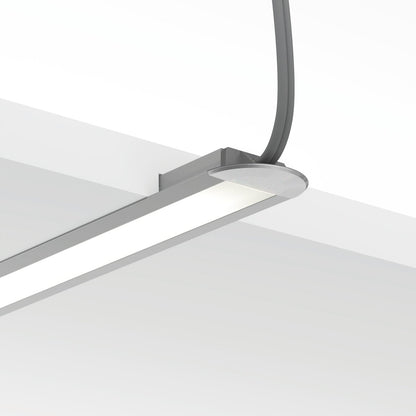 KLUŚ Endkappe mit Loch MICRO-LNK-OTW, silbern, ABS – Detail-/Anwendungsbild