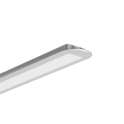 KLUŚ Endkappe MICRO-LNK, silbern, ABS – Detail-/Anwendungsbild