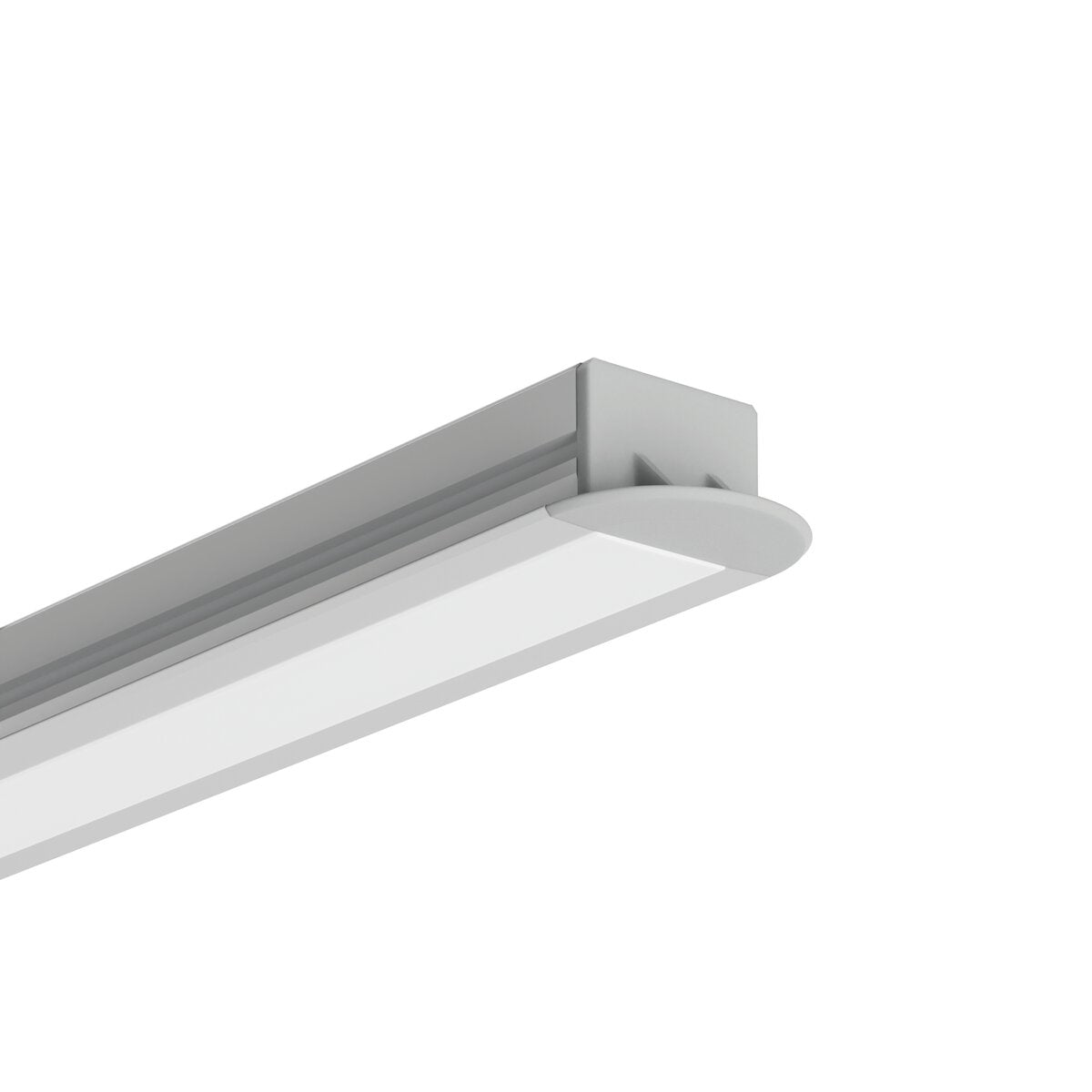 KLUŚ Endkappe PDS-LNK, grau, ABS – Detail-/Anwendungsbild