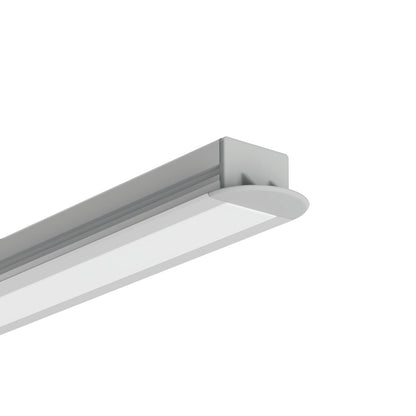 KLUŚ Endkappe PDS-LNK, grau, ABS – Detail-/Anwendungsbild