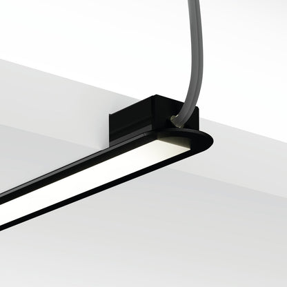 KLUŚ Endkappe mit Loch PDS-LNK-OTW, schwarz, ABS – Detail-/Anwendungsbild