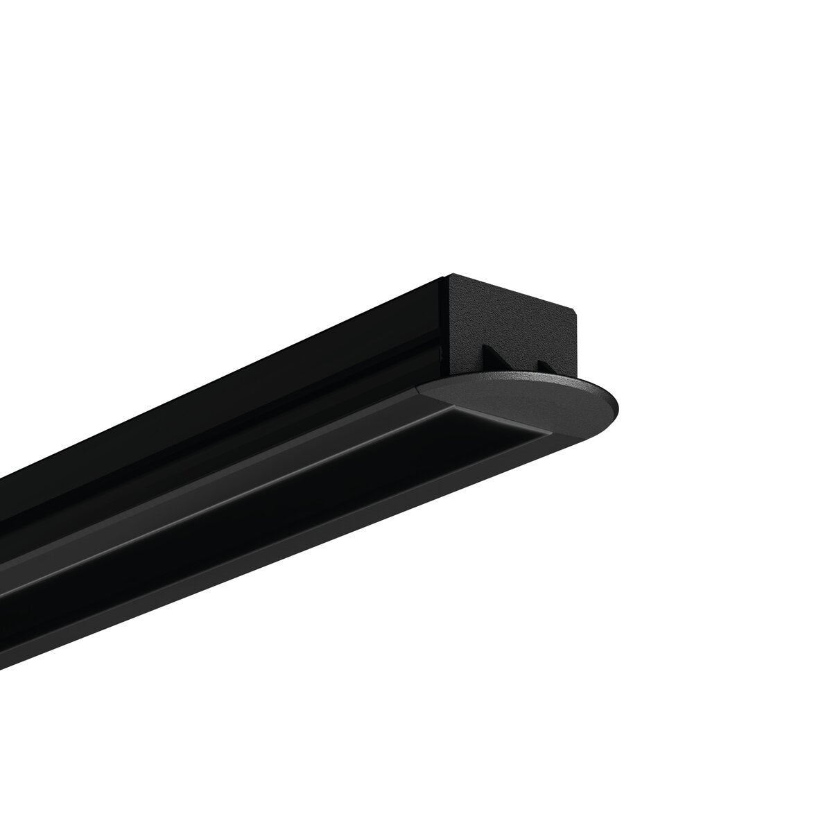 KLUŚ Endkappe PDS-LNK, schwarz, ABS – Detail-/Anwendungsbild