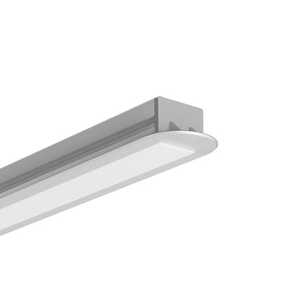 KLUŚ Endkappe PDS-LNK, silbern, ABS – Detail-/Anwendungsbild