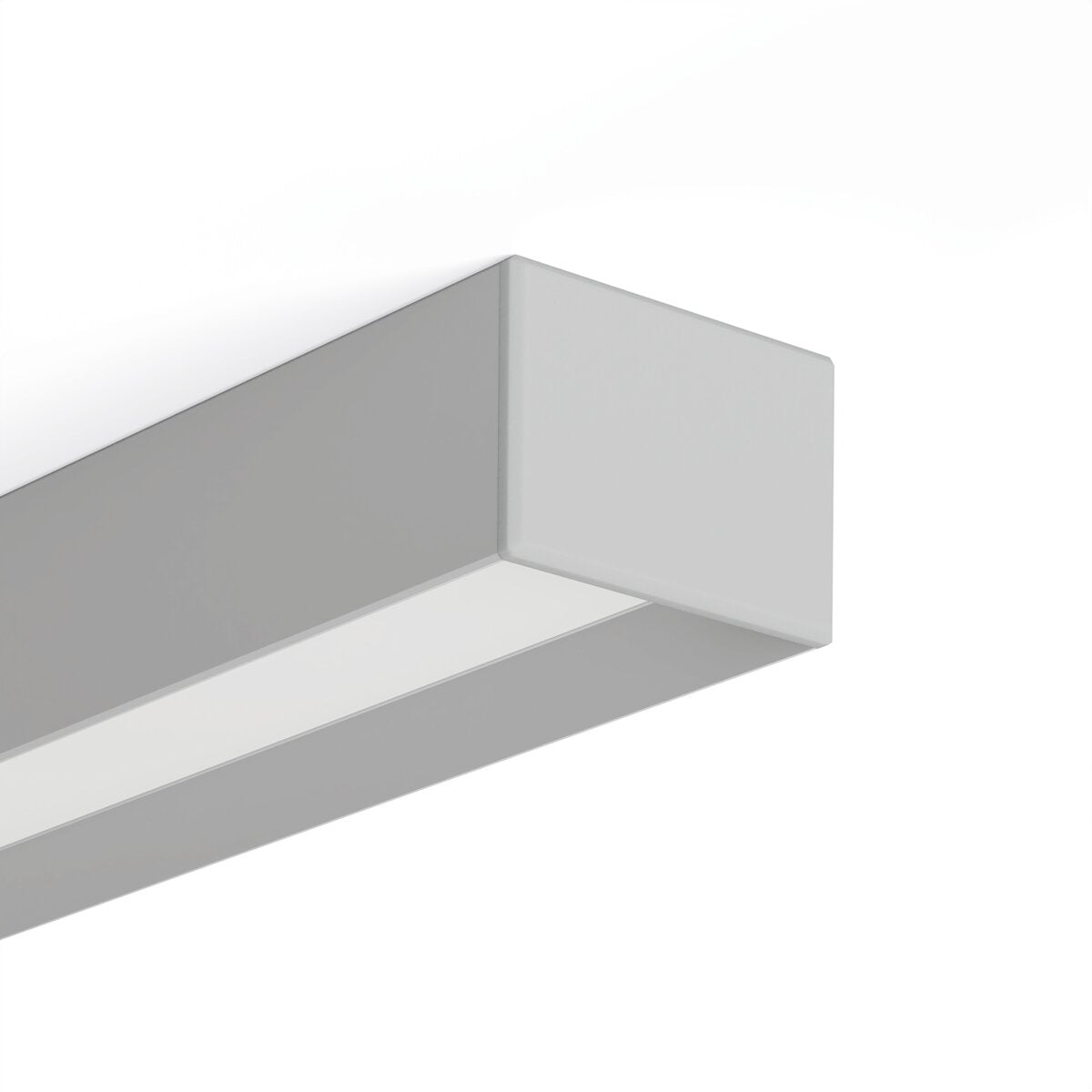 KLUŚ Endkappe GIZA-LL-ZMG, grau, ABS – Detail-/Anwendungsbild