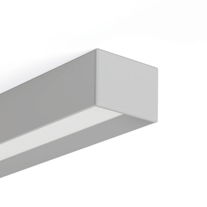 KLUŚ Endkappe GIZA-LL-ZMG, grau, ABS – Detail-/Anwendungsbild