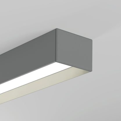KLUŚ Endkappe GIZA-LL-ZMG, grau, ABS – Detail-/Anwendungsbild